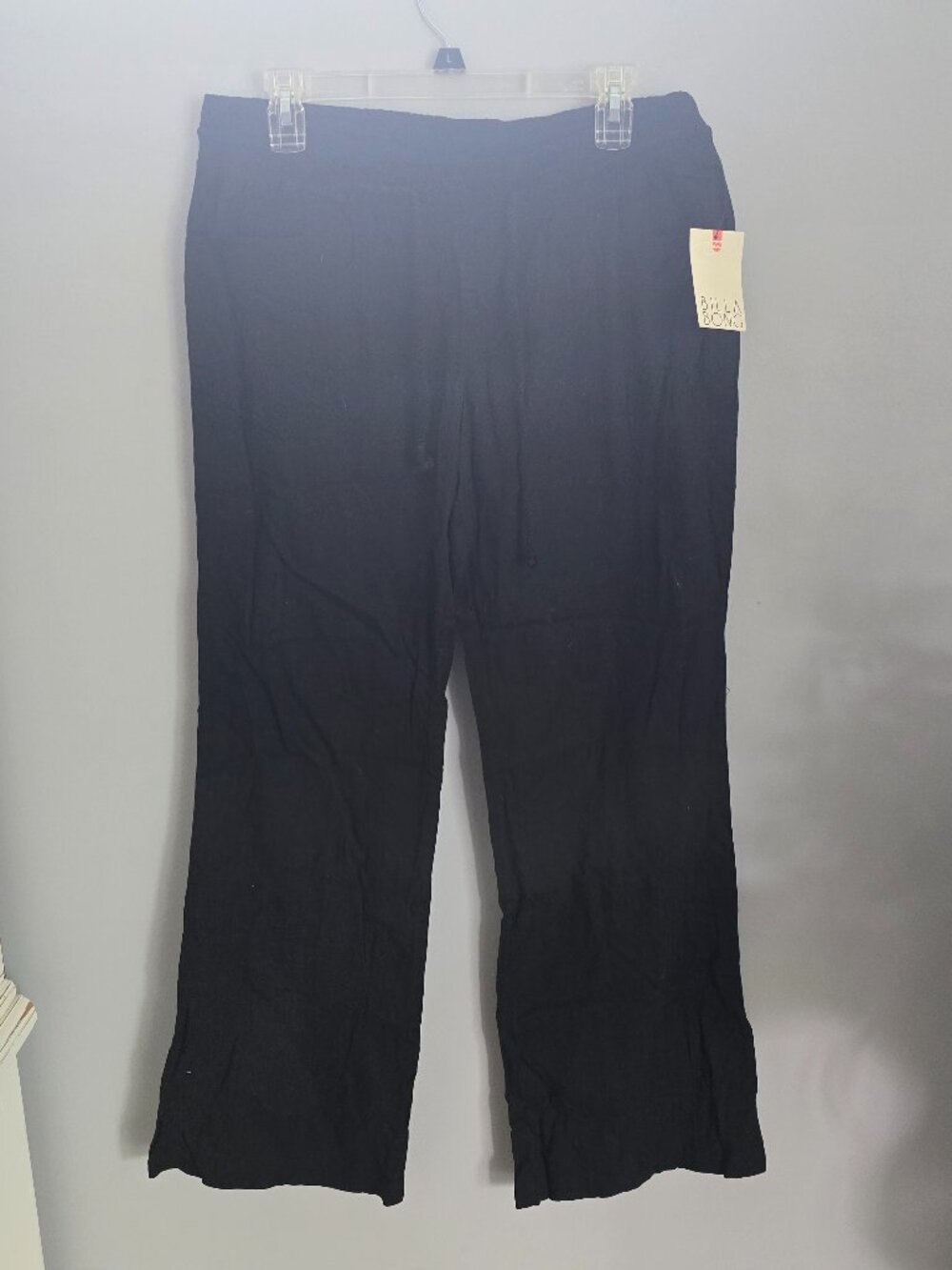 Billabong Black Lightweight Cotton Beach Pants - L - NWT